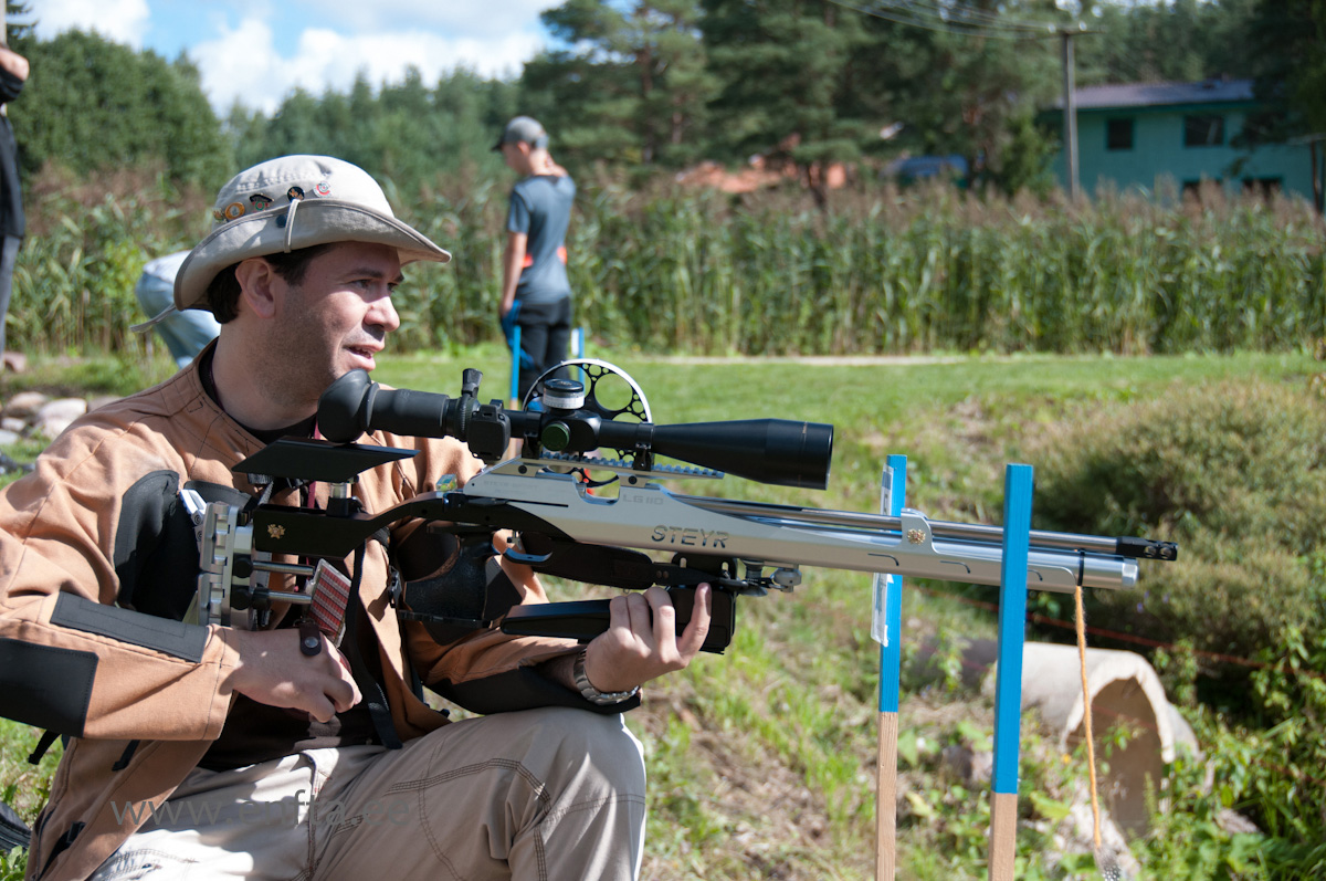 Sergio Rita PT, Steyr LG 100 Field Target, Nikko Stirling Diamond 10-50x60
